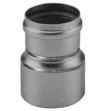 Burgerhout Rvs Verloop 0.4 60-80 L=130 Enkelw