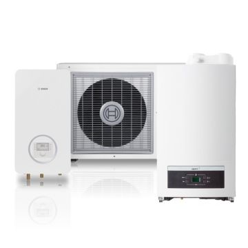 Nefit Bosch Compress 3400i 4kW warmtepomp met Nefit ProLine NxT HRC30 CW5