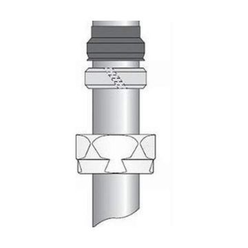 Jaga klemkoppeling voor kunststof of AluPEX buis - 3/4''x20/2
