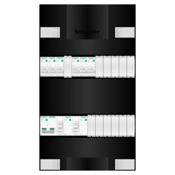Schneider Electric groepenkast 1 fase - 6 groepen - Resi9