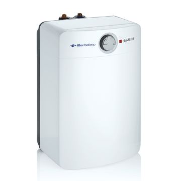 Vooraanzicht van de Itho Daalderop Close-in 10 liter HotFill keukenboiler