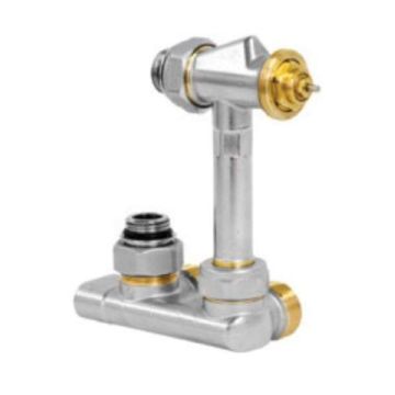 Jaga Crossflow ventiel hoh=50mm - 90° euroconus
