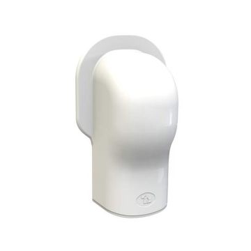 Tecnosystemi Optima muur afdekkap TM75 - wit