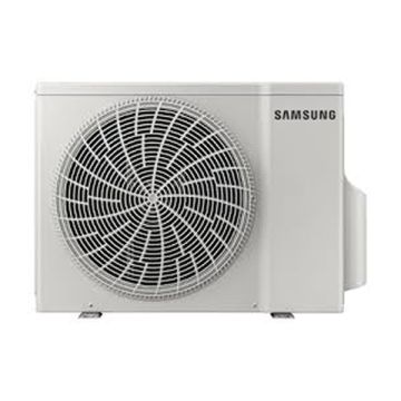 Vooraanzicht van het buitendeel van de Samsung Windfree 6,5kW