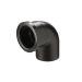Ubbink bocht 87° luchttoevoer - Ø80mm - PE - zwart Ubbink bocht 87° luchttoevoer - Ø80mm - PE - zwart