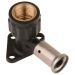Henco muurplaat 16x1/2 binnendraad met plug - 2PK-1604BP Henco muurplaat 16x1/2 binnendraad met plug - 2PK-1604BP