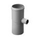 Burgerhout Pp Rookgas Condensaftap Hor/vert. 100 Burgerhout Pp Rookgas Condensaftap Hor/vert. 100