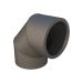 Ubbink Aerfoam geïsoleerde bocht 90° - Ø180 Ubbink Aerfoam geïsoleerde bocht 90° - Ø180