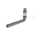 Burgerhout Flex Koppelset 90° Verlengde Bocht 80mm Burgerhout Flex Koppelset 90° Verlengde Bocht 80mm