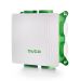 Vooraanzicht van de Duco DucoBox Silent Connect ventilatiebox - Eurostekker Vooraanzicht van de Duco DucoBox Silent Connect ventilatiebox - Eurostekker