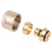 16X2MM 3/4 EURO koppeling tbv PEX PERT AKB buis klemkoppeling 16X2MM 3/4 EURO koppeling tbv PEX PERT AKB buis klemkoppeling