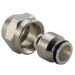 Uponor klemkoppeling 16mm x 1/2" NL voor VSH knel 15mm Uponor klemkoppeling 16mm x 1/2" NL voor VSH knel 15mm