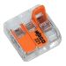 Wago verbindingsklem 3-voudig 0.14-4mm² soepel en massief - 50 stuks Wago verbindingsklem 3-voudig 0.14-4mm² soepel en massief - 50 stuks