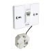 Honeywell Home evohome wandhouder + voedingsmodule ATF600 Honeywell Home evohome wandhouder + voedingsmodule ATF600