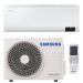 Vooraanzicht van het binnendeel, de buitenunit en de afstandsbediening van de Samsung Luzon S2 5kW split airco
Vooraanzicht van het binnendeel, de buitenunit en de afstandsbediening van de Samsung Luzon S2 5kW split airco