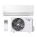 Vooraanzicht van het binnen- en buitendeel van de Panasonic TZ60-CKE split airco 6,0kW