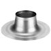 Burgerhout aluminium plakplaat voor rookgasdoorvoer 200 mm Burgerhout aluminium plakplaat voor rookgasdoorvoer 200 mm