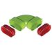 Ubbink Air Excellent AE35sc Bocht 90° horizontaal set Ubbink Air Excellent AE35sc Bocht 90° horizontaal set