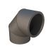 Ubbink Aerfoam geïsoleerde bocht 90° - Ø125 Ubbink Aerfoam geïsoleerde bocht 90° - Ø125