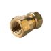 VSH overgangskoppeling (schroefbus) 3/4" x 22 mm conisch x knel - messing VSH overgangskoppeling (schroefbus) 3/4" x 22 mm conisch x knel - messing