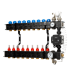 VTE composiet verdeler - pomp Grundfos - 9 groeps VTE composiet verdeler - pomp Grundfos - 9 groeps