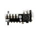 VTE SLIM verdeler vloerverwarming 5-groeps Grundfos pomp VTE SLIM verdeler vloerverwarming 5-groeps Grundfos pomp