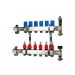 15-groeps RVS verdeler vloerverwarming van VTE 15-groeps RVS verdeler vloerverwarming van VTE