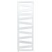 Vooraanzicht van de Zehnder Ribbon elektrische badkamerradiator - 600W - H1340 L600