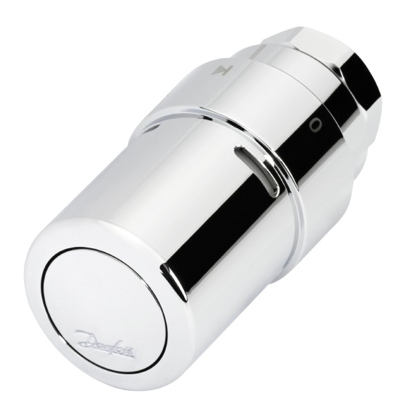 Danfoss thermostaatknop Vasco Flatline chroom