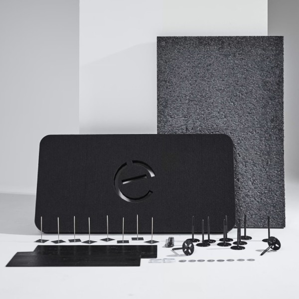 Evolar geluidsreductie set - Small - 700 x 1000 x 25 mm