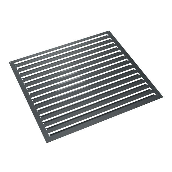 Evolar omkasting achterplaat - Large 1100 x 1200mm - donker antraciet