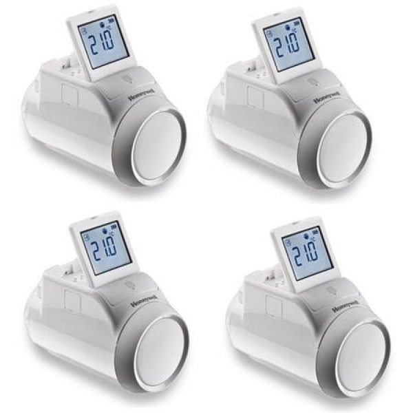 Cvtotaal Honeywell Home evohome slimme thermostaatknop pakket - 4  stuks aanbieding