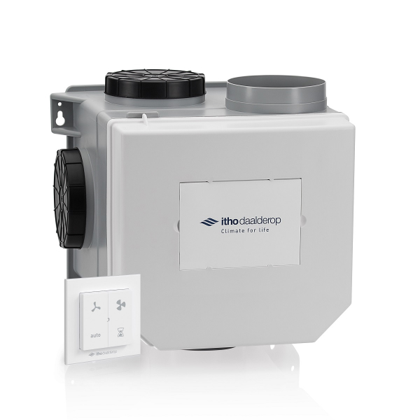 Itho Daalderop ventilatiebox CVE-S ECO SP - Vochtsensor en RFT-N Auto - Perilex