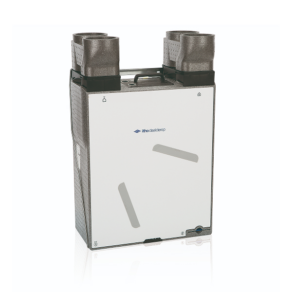 Itho Daalderop ventilatiebox HRU ECO 200 WTW Eurostekker 200m³/h