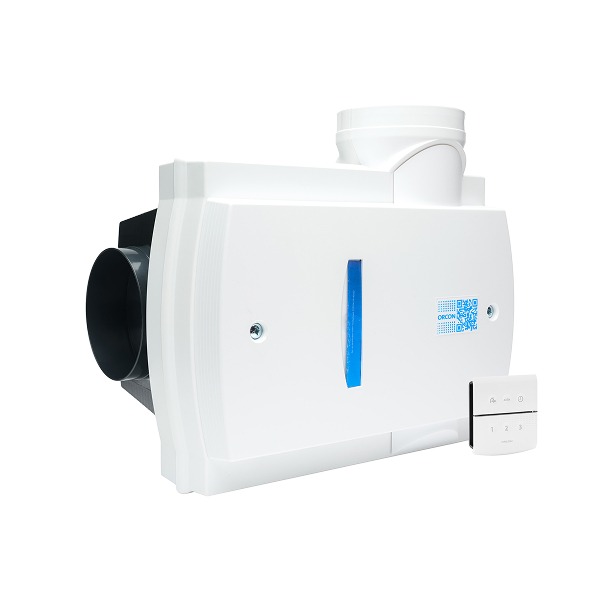 Orcon Compact-10RHB ventilatiebox - RF bediening - Eurostekker