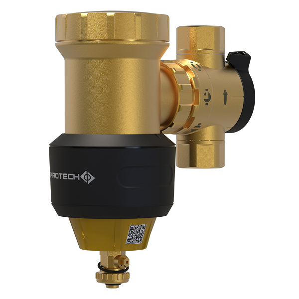 Spirotech SpiroTrap HPF warmtepompfilter - 1" binnendraad - UE100XJF