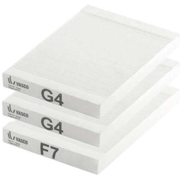 Vasco WTW DX4/5/6 filterset F7/G4/G4