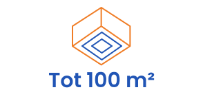 tot 100m²