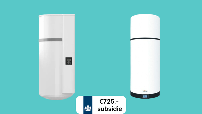 Warmtepompboiler met subsidie 