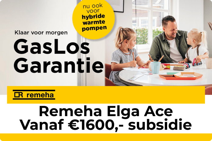 Remeha gaslos garantie