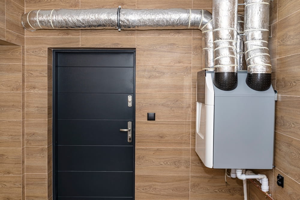 WTW-unit in woning