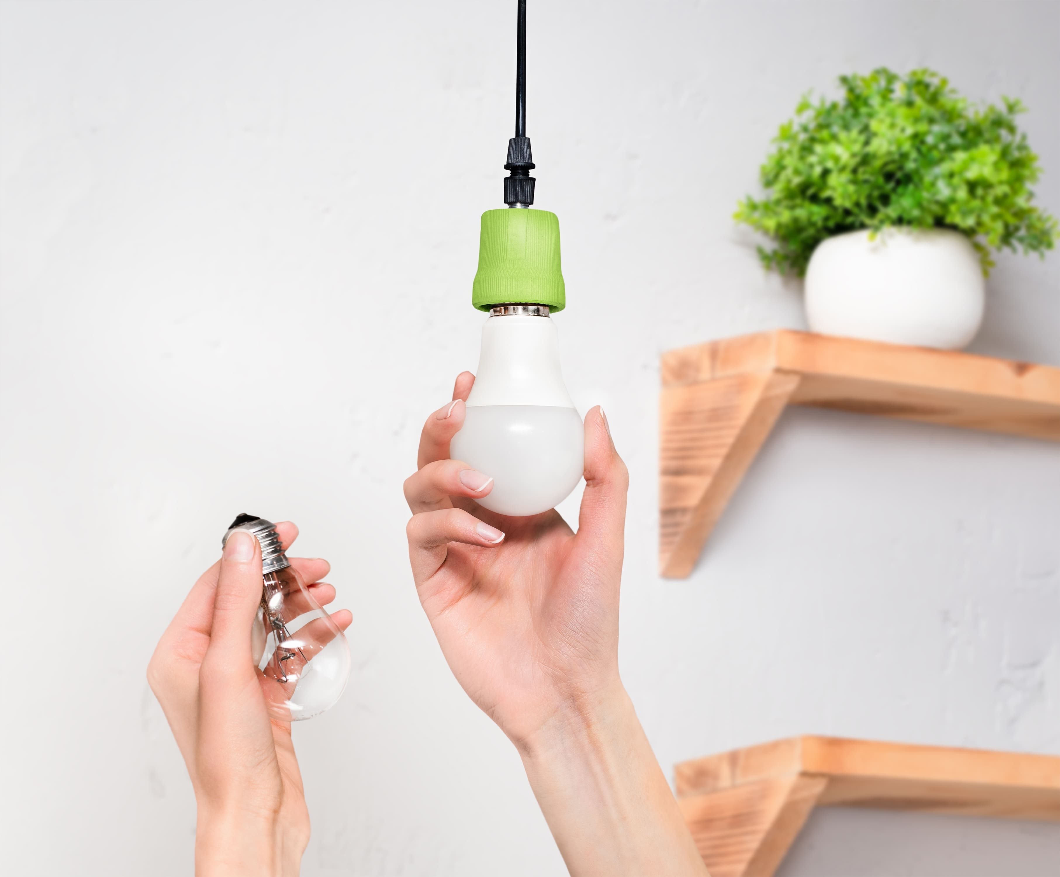 Lamp verwisselen voor LED lamp