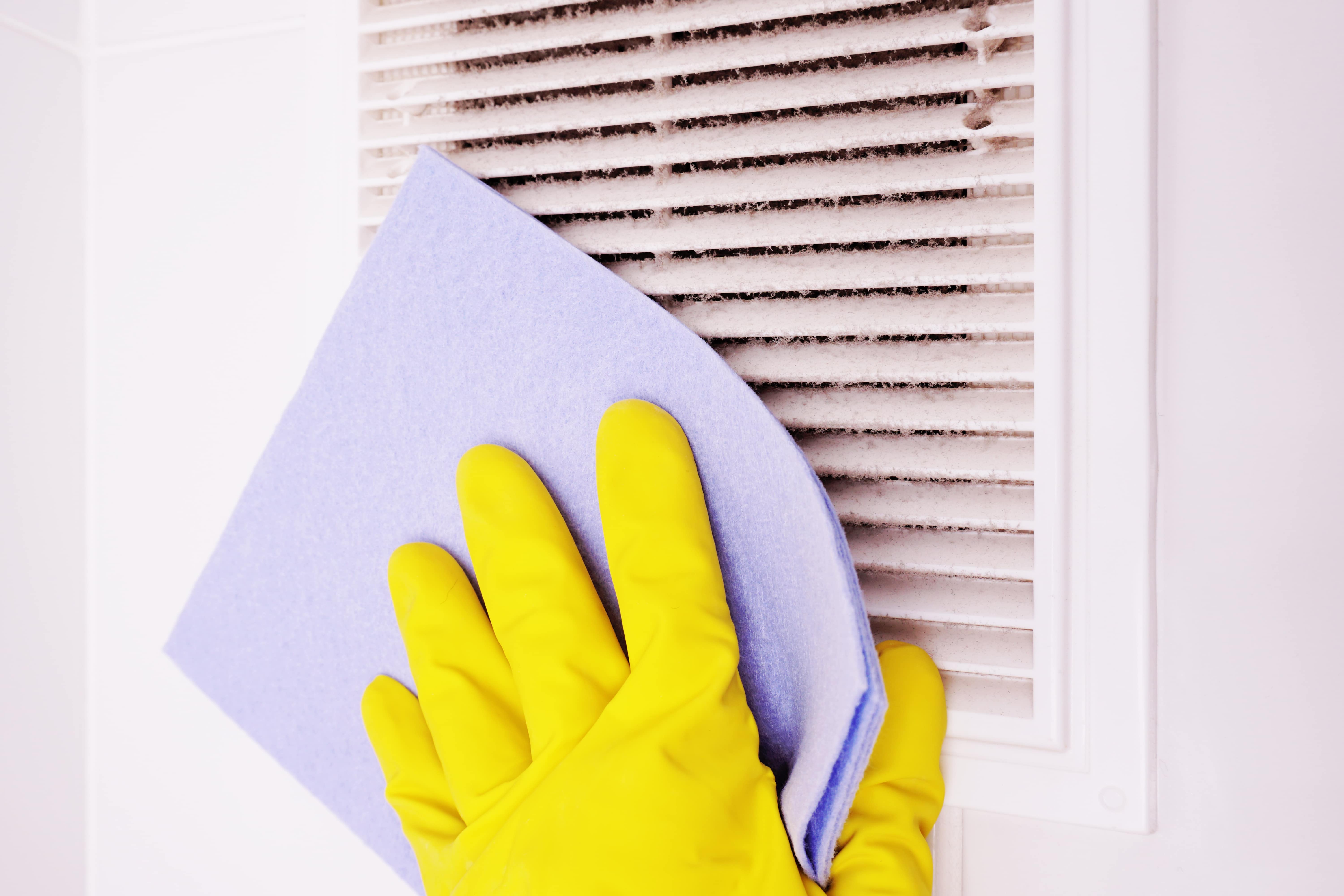 ventilatierooster schoonmaken