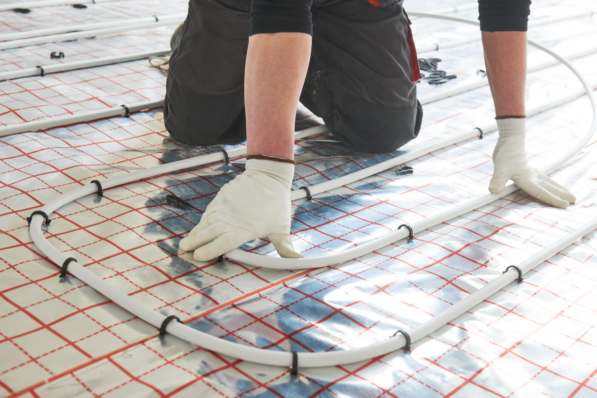 Zelf vloerverwarming leggen