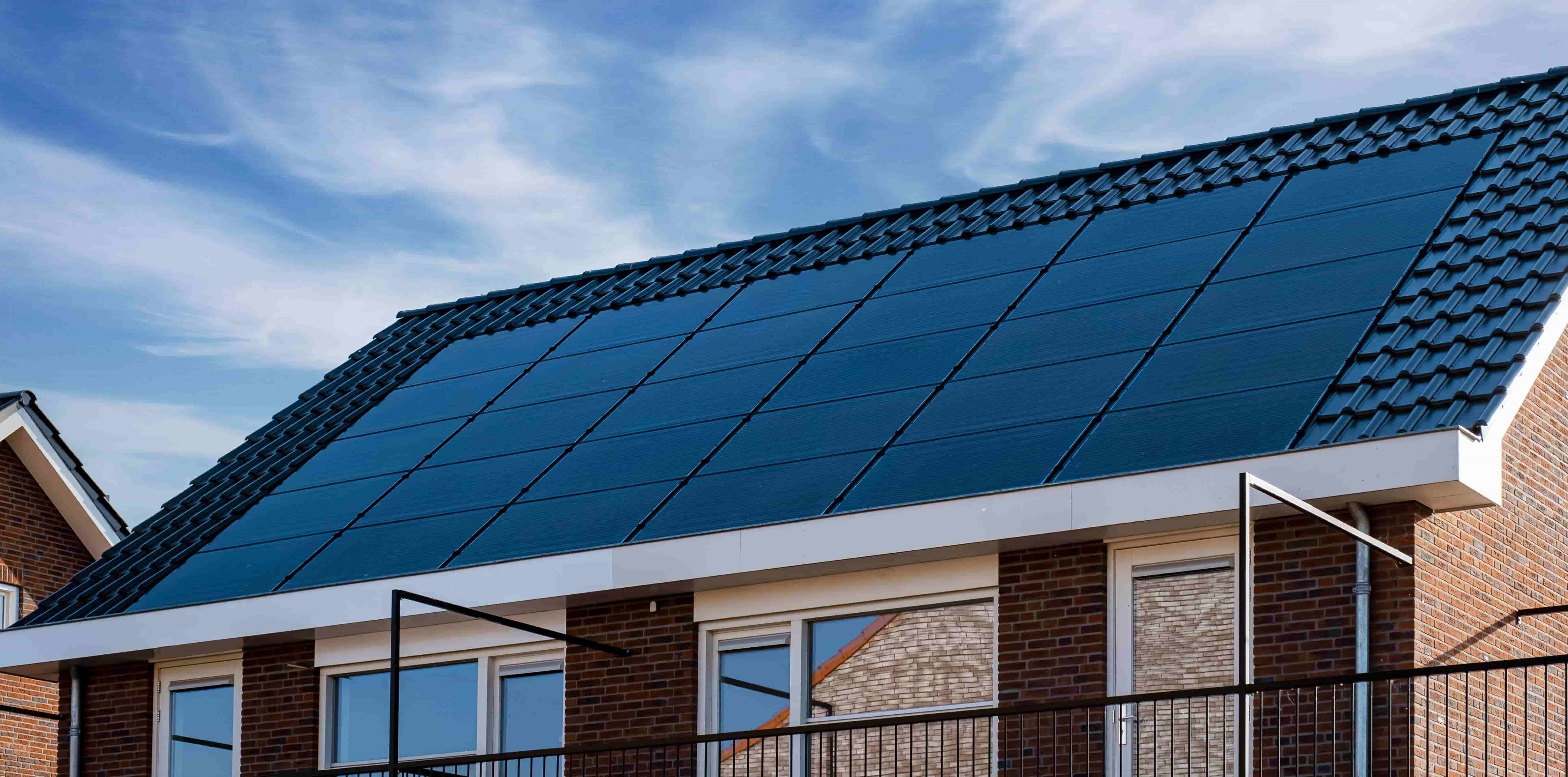 Zonnepanelen op woning