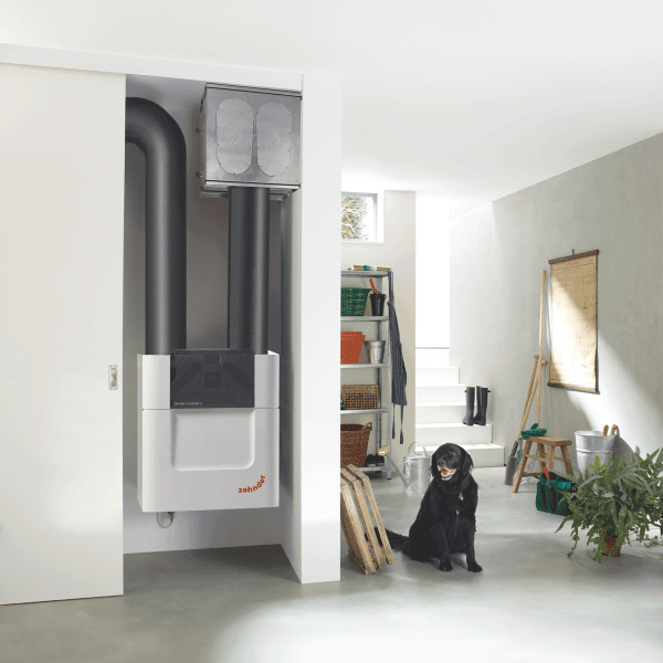 Zehnder WTW in woning met huisdier