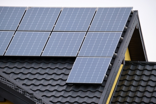 Zonnepanelen op woning